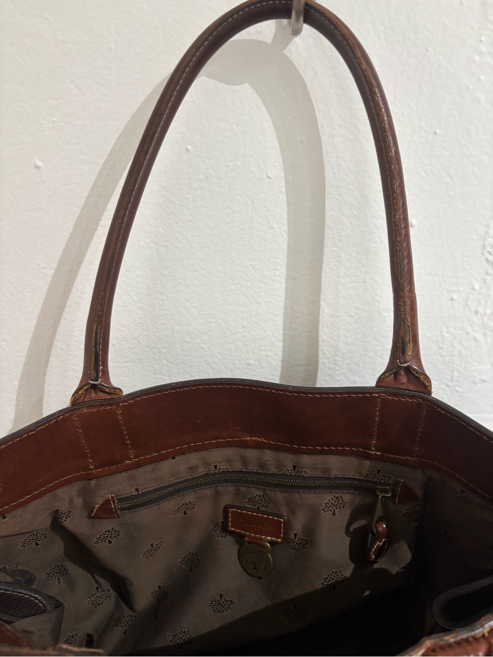 Mulberry Leather Bag - Picture 4 of 5